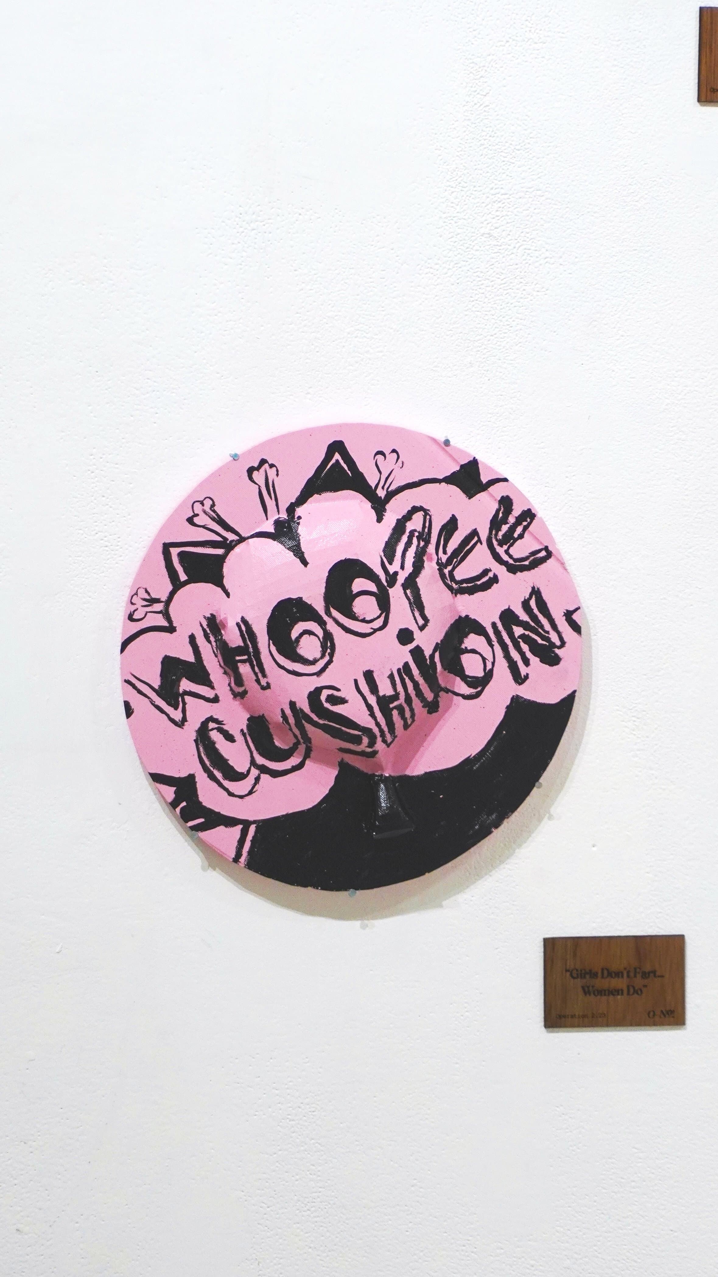 [Redacted] - slow-cured plaster, carved on a CNC router, hand-painted